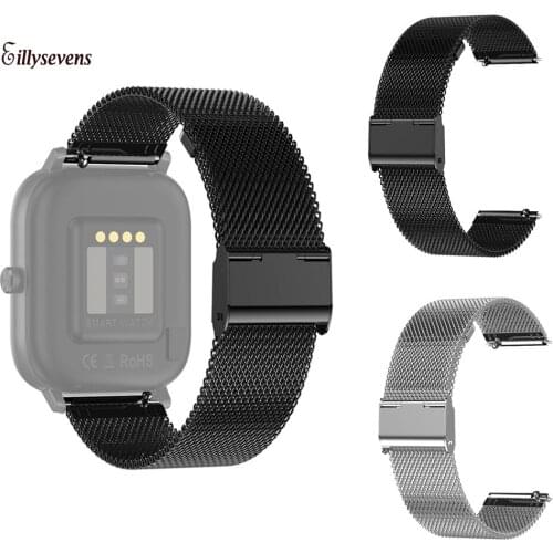 Luxury Smart Warches Watchbands For P8/ DT35 Smart Warch Stainless Steel Watch Wrist Strap Metal Replacement Wristband