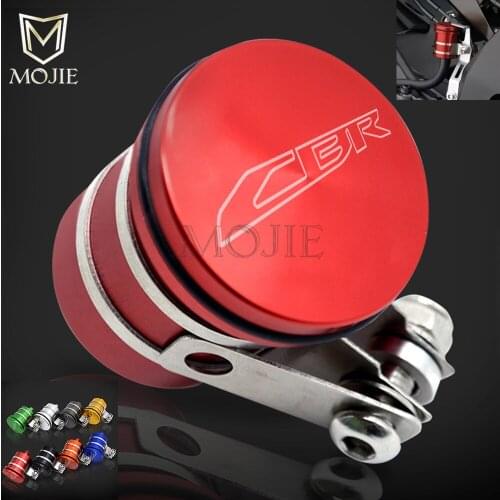 Motorcycle Brake Fluid Reservoir Oil Cup For Honda CB CBR 250 300 400 500 1000 CB600F CBR600/RR CBR1000RR 900 929 954 RR CBF600