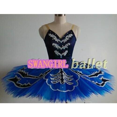 Blue bird ballet tutu professional ballet cosutmes adult blue swan lake ballet tutu performance cosutmesSB0057