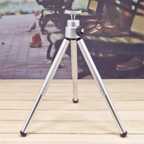 Aluminum Alloy Telescopic Tripod 360 Rotation Mini Camera Tripod Holder Stand for Monocular Binoculars Telescope Accessories