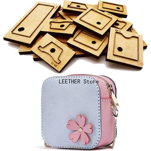 Japan Steel Blade DIY Girl messenger bag leather craft knife mould die wood dies leathercraft punch tool template