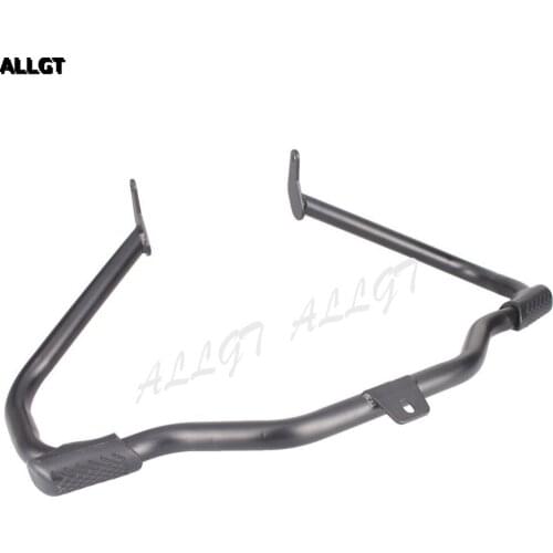 ALLGT Engine Guard Crash Bar Protector For Harley Softail Fat Boy FLSTC FLSTN FLSTF
