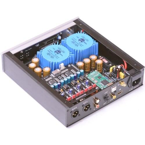 2021 NEWest Finished Dual ES9038PRO Balanced DAC OPA627AP USB IIS decoder DSD with Bluetooth 5.0