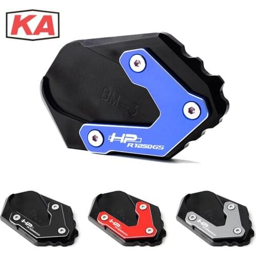Motorcycle accessories Side Stand Enlarge Extension Kickstand For BMW R1250 GSA R 1250 GS R 1250GS HP Adventure Low Suspension
