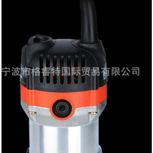 Free Shipping Woodworking electric trimming machine engraving electric wood milling slotting machine Aluminum plastic plate All