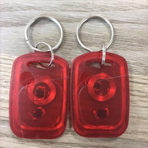 IC+ID UID 13.56MHZ Changeable Writable Rewritable Composite Key Tags Keyfob Dual Chip Frequency + RFID 125KHZ T5577