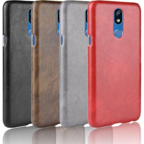 For LG K40 ShockProof luxury PU Leather Hard Back Cover Case For LG K40 LGK40 K 40 X420EM LM-X420EM Phone Case