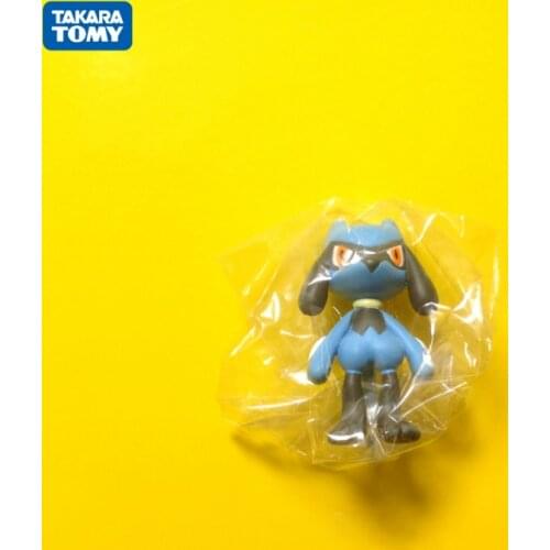 Tomy Pokemon GO Action Figure Model Pokemon Riolu MC Series Model Toy Gifts