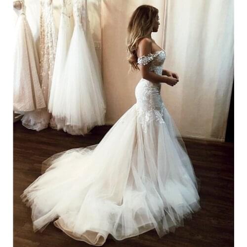 Свадебные платья со шлейфом FEIYANSHA China At AliExpress