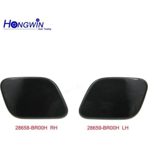 28658-BR00H 28659-BR00H Car Headlamp Headlight Washer Spray Nozzle Jet Cover Cap For Qashqai / Dualis 2010 2011 2012 2013 2014