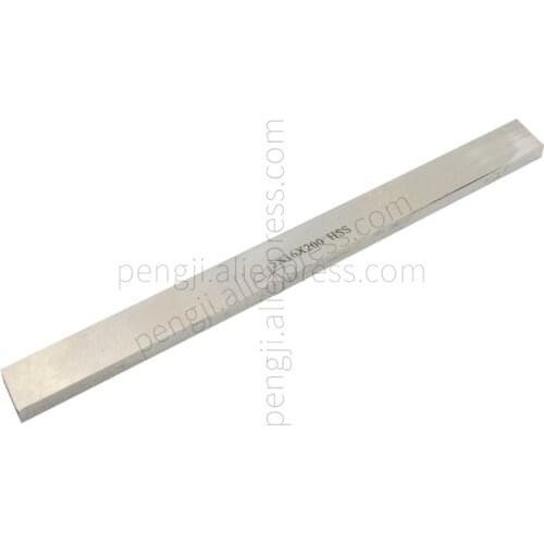 HSS CNC Lathe Tool Bit 5mm x 16mm x 200mm, Square Lathe Turning Tool Blanks, High Speed Steel Rectangular Fly Cutter Mill Blank