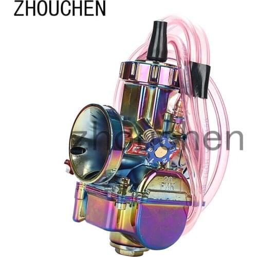 Motorcycle 24 26 28 30 mm Carburetor PWK Carburador For scooter Moped Kazuma Honda Yamaha Kawasaki Suzuki Redcat ATV Qua