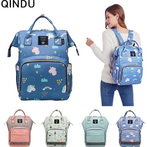 Fashion Maternity Travel Diaper Bag Backpack Waterproof Diaper Bag Large Capacity Baby Care Nappy Bags Fashion Mommy Handbag