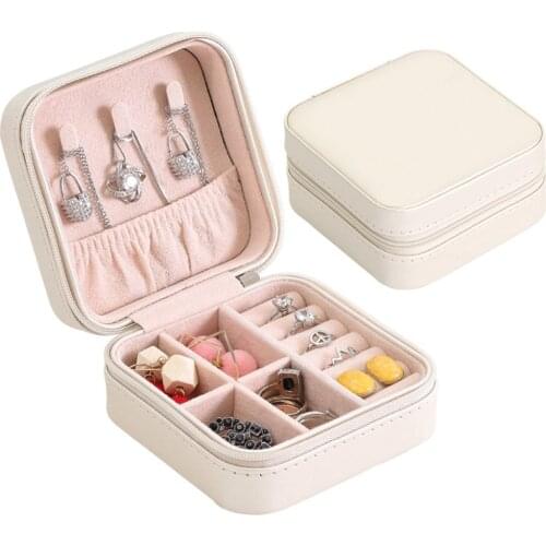 Original Women Makeup Bags Jewellery Box Organizer Mini Jewel Storage Case Travel Portable Cosmetic Bag Makeup Tool Kits 2021
