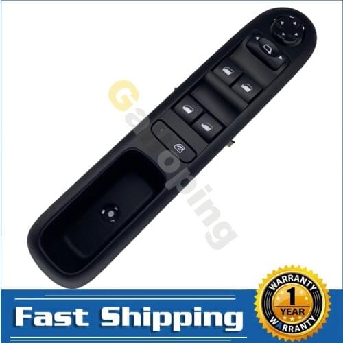 6490X6 96650620ZD Master Power Window Switch For Peugeot 3008 5008 Left Front Door Lifter Switch High quality Car Accessories