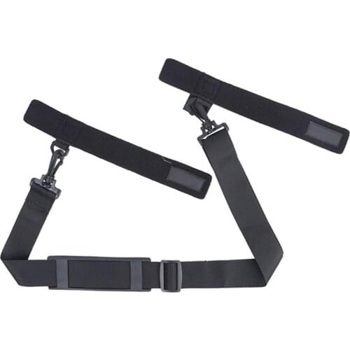 Fishing Rod Adjustable Shoulder Bag Straps Outdoor Portable Waist Rod Holder Belt Back Harness