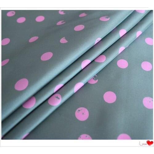 Twill Weave Silk Real Silk Twill Weave Silk Fabric Cloth Moon Grandma Shirt Dress Material/0.5m