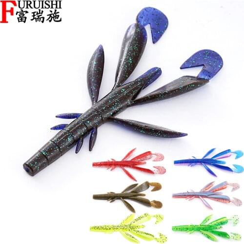 Silicone Shrimp Soft Lure 7cm/12cm Bass Fishing Sea Fishing Freshwater Fishing Bait