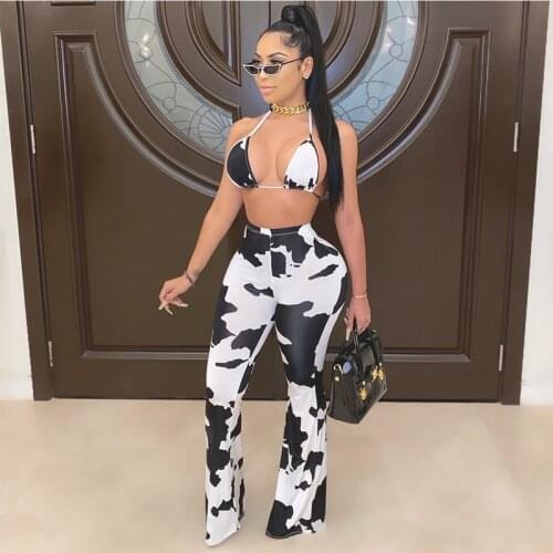 TNNAOFF Plus Size Aesthetic Flare Pants for Women Spring Fall Fashion Mid Waist Elastic Skinny Streetwear Club Casual Trousers