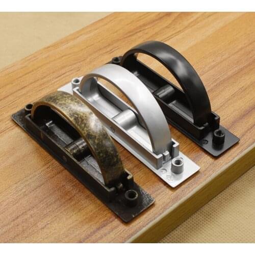 High Quality Thicken Hidden Tatami Handles and Pulls 85mm Black / Silver / Bronze Tatami Pulls