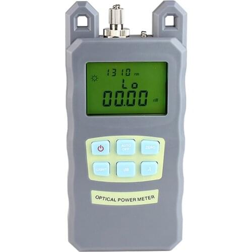 High Precision Handheld AUA-70A Fiber Optical Power Meter -70dBm~+10dBm Cable Tester Free shipping