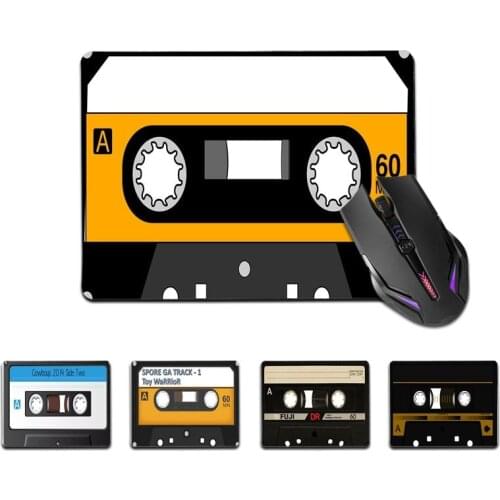YNDFCNB Top Quality cassette tape Unique Desktop Pad Game Mousepad Top Selling Wholesale Gaming Pad mouse