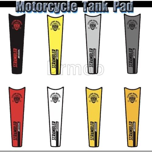 Motorcycle Tank Pad Protector Waterproof Sticker Motocross Gas Fuel Tankpad Decal Case For Ducati Scrambler