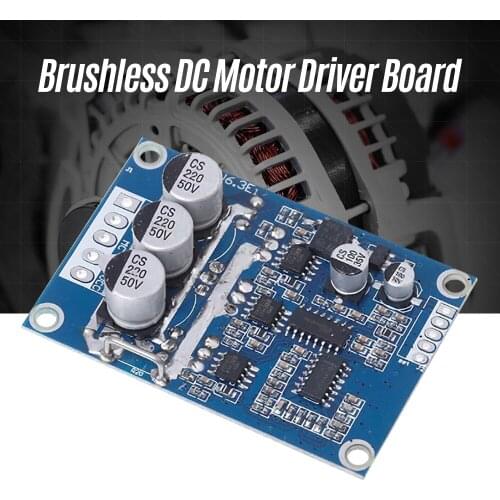 Brushless Direct Current Motor Driver Board 12V 24V 36V 500W Balancing Car Driver Control Module PWM Speed Regulation