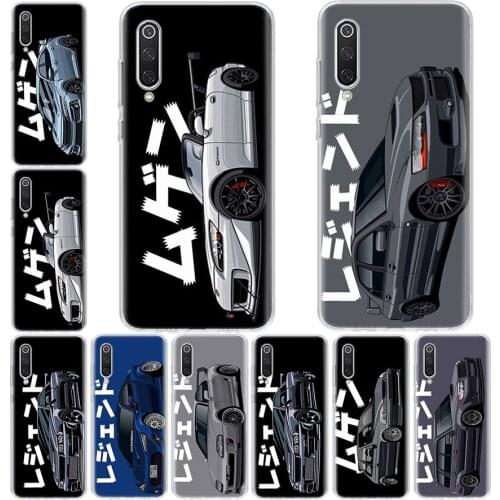 JDM Tokyo Drift Sports Car Phone Case For Xiaomi Redmi Note 10 9S 8T 9 8 7 6 5 Pro S2 9C 9A 8A 7A 6A 5A K30 K20 Cover