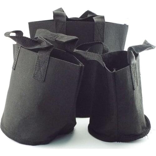 Gallon flower pots grow bags vegetable seeds tree planters nursery plant potato pots fabric for jardim gardening supplies C1