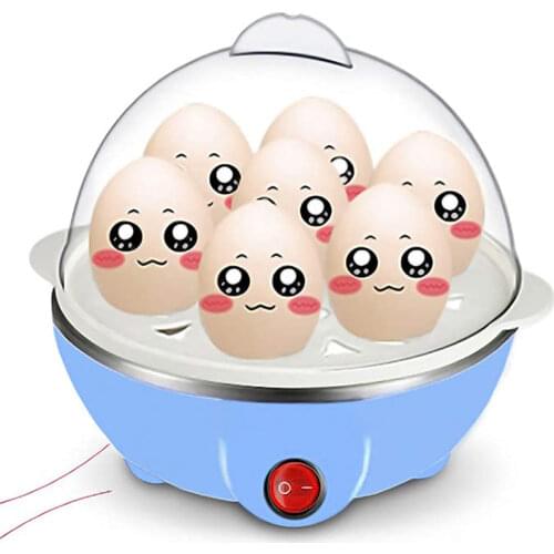 Electric Fast Egg Cooker Automatic Steam Overheat Protection 7 Eggs Boiler Steamer Omelette Cooking Kitchen Tools Breakfast