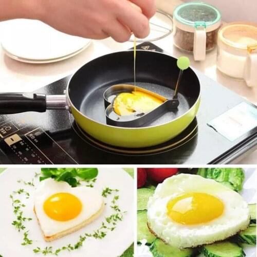 Stainless steel 5 style omelette pancake forming machine omelette mold decoration omelette cooking kitchen accessories tools