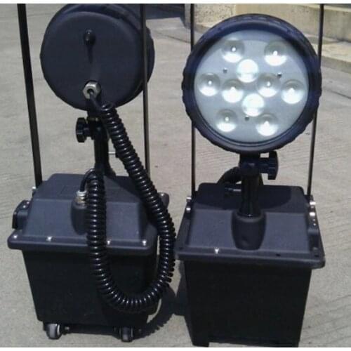 BZ5300C Mobile lighting explosion proof lamp 30W High power lifting lamp LED emergency light for emergency repair