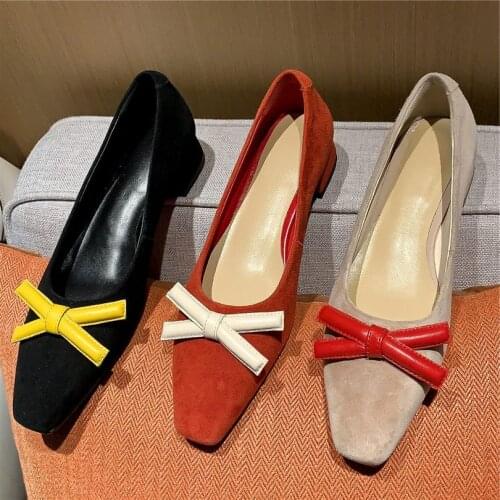 Casual Shoes Mary Janes Women Sheepskin Leather Low Heel Oxfords Slip On Round Toe Comfort Office Elegant Shoes