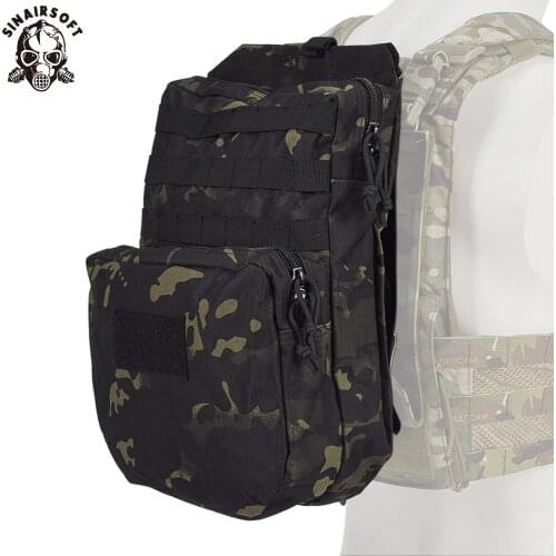 Tactical Vest Accessory Molle Water Bag Military Army Assault Combat Backpack EDC Airsoft Hunting Rucksack Vest Pouch Equipment