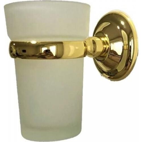 Leading Wall Mounted Tooth Brush Holder Gold