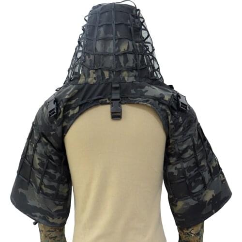 Multicam Hunting Ghillie Suit Military Tactical Sniper Camouflage Ghillie Suit Clothes Jungle Outdoor Shooting Ghillie Suit Coat