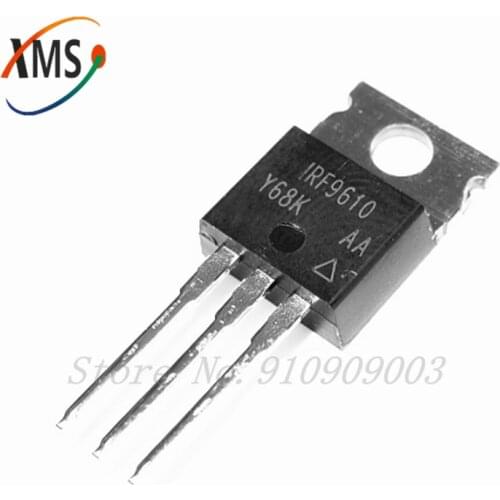 10pcs TO-220 IRF9610 MOSFET P-CH 200V 1.8A TO220