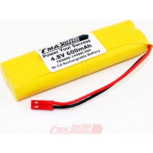 2Pcs Baby Videophone Rechargeable Battery Ni-Cd 4.8V 600mAh for Model Toys Racing Car SYP AA4SH