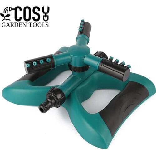 360 Automatic Garden Sprinkler Watering Garden Grass Lawn Rotating Water Sprinklers Spray Lawn Irrigation System Tool