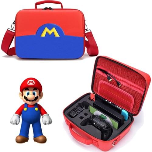 For Nintendo Switch Large Bag NS Dock Storage Case Waterproof for Poke Ball Pro Controller Shoulder Bag