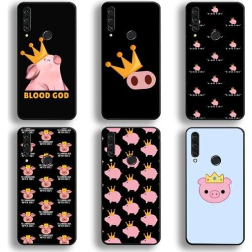 Technoblade Blood God Phone Case Huawei Y6P Y8S Y8P Y5II Y5 Y6 2019 P Smart Prime Pro