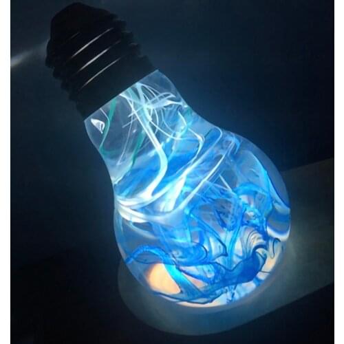 EPLIGHT Nordic Style Bedroom Decor Resin Night Light Fall Prevention Lamp Bar Atmosphere Light Desktop Moon Lamp Neon Sign Gift