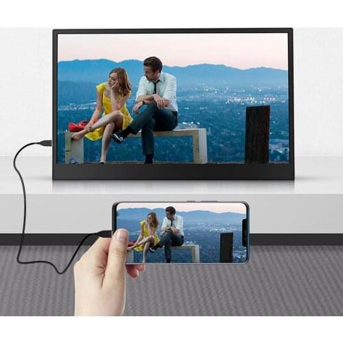 Home Interior 15.6 inch IPS Display Monitor 1080P HD HDMI-compatible Type-c built-in speakers for Phone Game Console