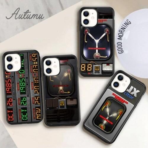 Back to the Future Flux Capacitor Redux Phone Case for iPhone 11 12 Pro Max mini X XR XS SE 2020 5 6S 7 8 Plus Galaxy S8 S9 S10