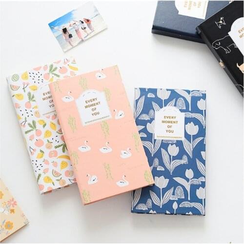 84 Pockets Photo Album For FujiFilm Instax Mini Polaroid Fuji Film Ivory Photo Albums Fashion Family Friends Saving Memory