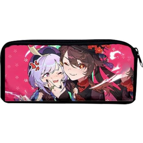 Genshin Impact QiQi school pencilcase stationery office pencil case household stationery