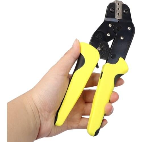 Multi Tool JX-1601 0.25-6.0mm2 Wire Crimper Engineering Ratchet Terminal Crimping Plier Crimping Tool Cord End Terminals