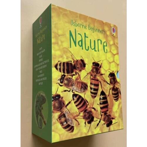 6-10 year 10 book/set Usborne Beginners Nature English picture books Early education Popular science Ants, insects, spiders