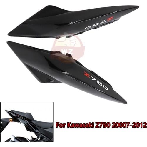 Motorcycle For Kawasaki Z750 Z-750 2007 2008 2009 2010 2011 2012 Motorcycle ABS Injection Rear Side Panel Rear Tail Fairing